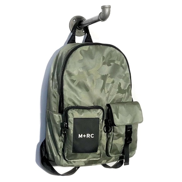 M+Rc Noir Green Camouflage Backpack -